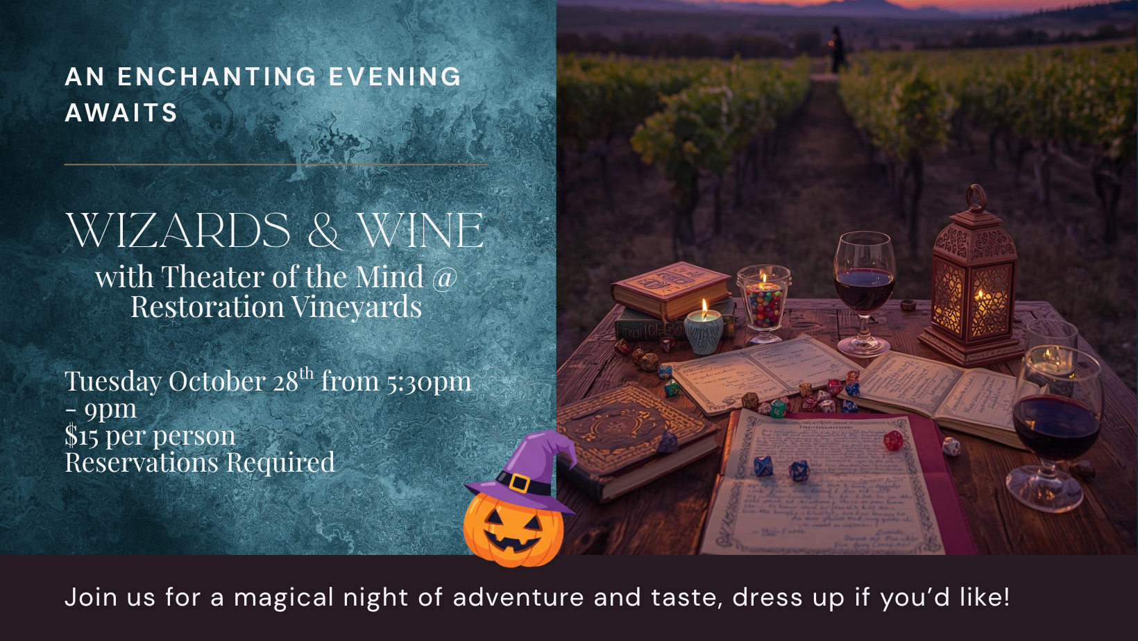 Facebook Cover – Wizards & Wine at Restoration Vineyards (1)